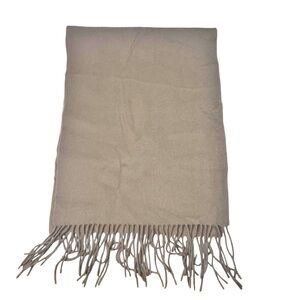 Cashmere scarf fringe Mario Caldi Italian Italy